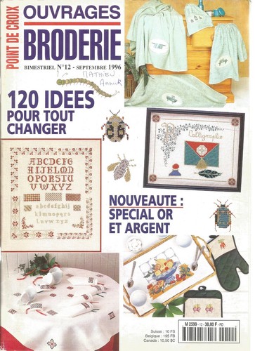 Ouvrages broderie 120 - n°12,