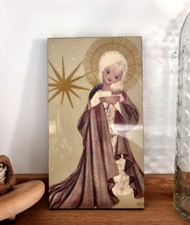 Cadre Religieux Vintage -