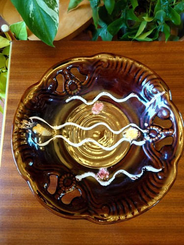 Plat corbeille fruits style - fruits,