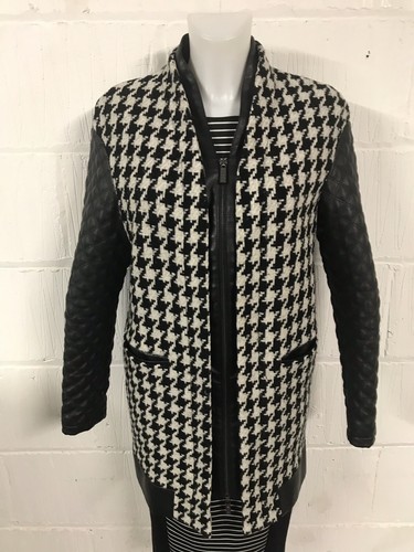 Manteau morgan noir avec - manteau,