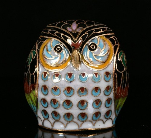 6cm old cloisonne - old,