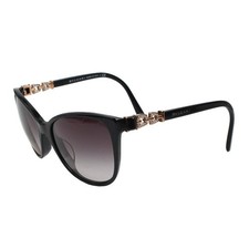 Bulgari Black Rose Gold Crystal Sunglasses 55 18 49874422