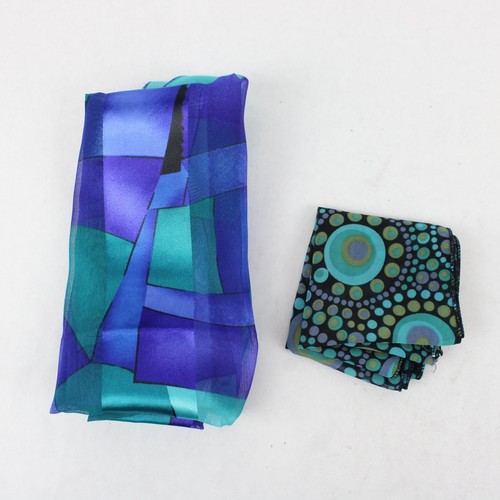 Lot foulards chiffon - lot,