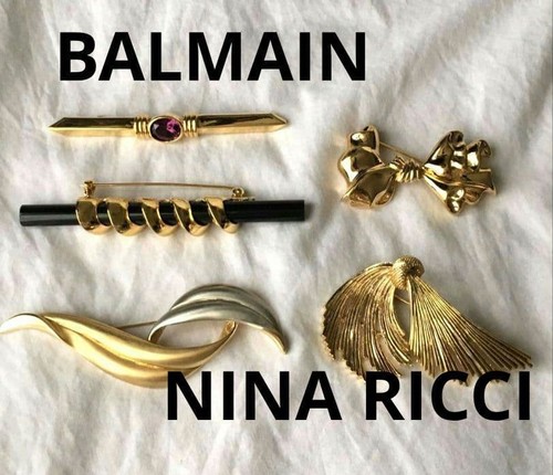Broche vintage balmain - vintage,