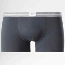 DIM COTON STRETCH ULTRA RESIST BOXER HOMME TAILLE 7 COULEUR GRIS REF D09B7