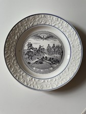 Ancienne assiette porcelaine