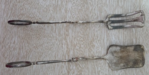 Vintage silverplate serving - silverplate,