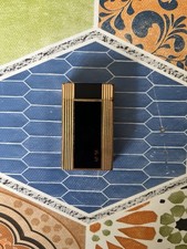 Briquet  DUPONT Laque De Chine Plaque Or