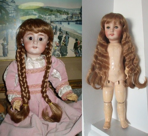 Perruque pour poupee - pour,