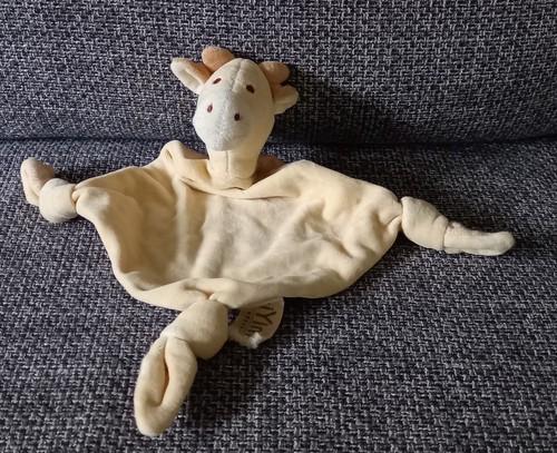 Doudou plat girafe cheval - plat,