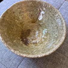 Bol à thé Matcha vert émaillé diamètre 5,5" d'occasion