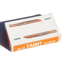 Jeu de Tarot publicitaire vintage / 78 cartes / SNCF / TGV