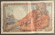 FRANCE BILLET DE 20 FRANCS