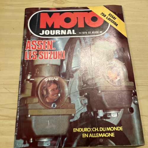 Moto journal 273 laverda sf - journal,