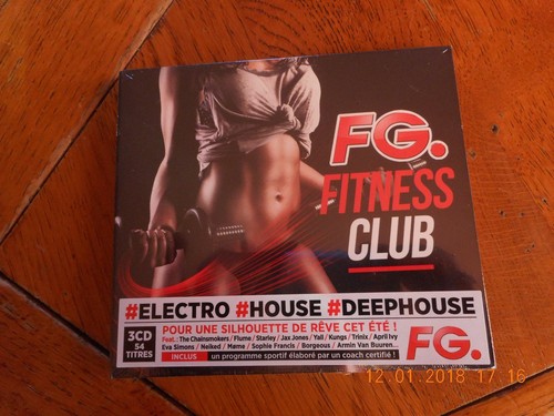 Fitness club electro - cd,