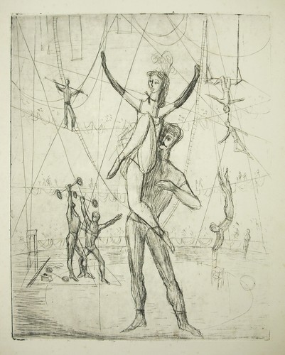 Gravure originale c1950
