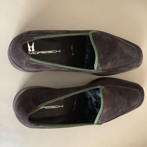 Mocassins moreschi homme vert - moreschi,