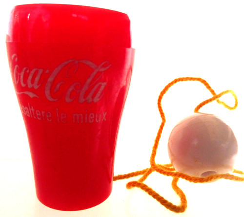 Coca cola mini bilboquet - coca,