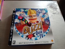 Coffret Jeu PS3 Buzz Quiz Tv Spécial Édition Complet En Anglais Be