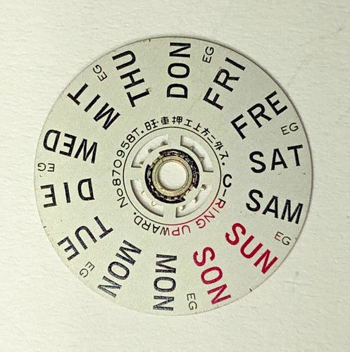 Seiko day wheel 870958 - seiko,