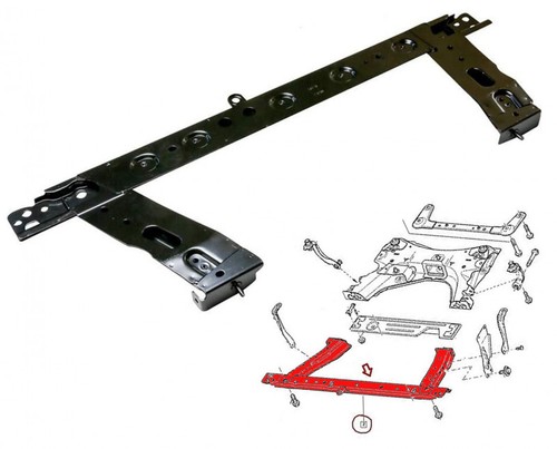 Support berceau avant sous - support,