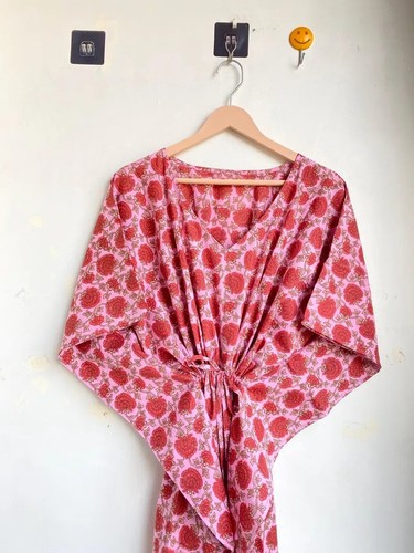 100 coton caftan - coton, indien