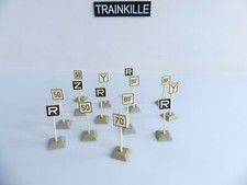 JOUEF 686 / 14 PANNEAUX DE SIGNALISATION INDICATEURS DE VITESSE