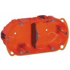 Boîte d'encastrement multimatériaux - profondeur 40 mm - 1 poste LEGRAND