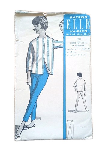 Patron couture vintage elle - patron,