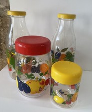 Pot Bocal bouteille Le Parfait Vintage Les Fruits collection deco cuisine home