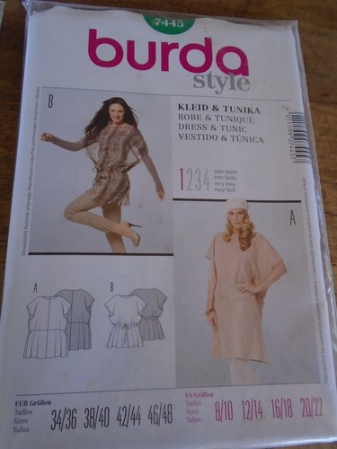 Patron burda robe - "burda,
