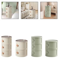 Table de chevet ronde avec