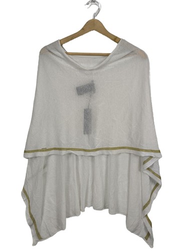 Comma poncho dames pull blanc - poncho,