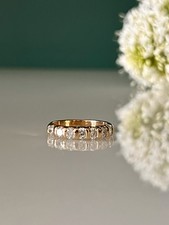 alliance Demi-tour or 18 carats Diamants