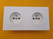 Legrand Neptune 91332 ou  913 32 - Double prise Legrand 2P+T précâblée 16a Blanc