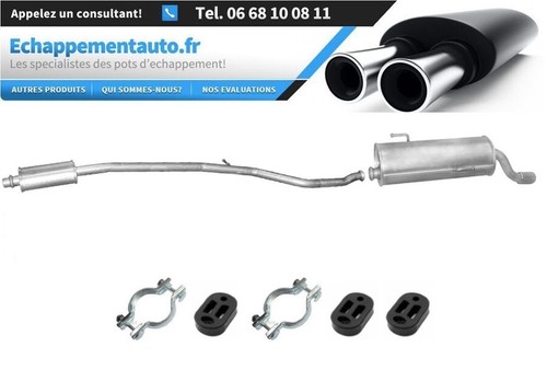 échappement peugeot 206 - 206, cc