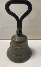 SUPERBE  CLOCHE EN BRONZE