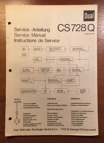 Dual 728 original service - 728,