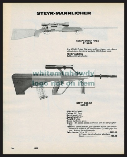 1988 steyr mannlicher ssg - steyr, ssg-pii