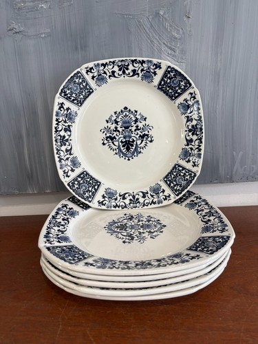 Assiettes plates en - 6, (carrÉ)