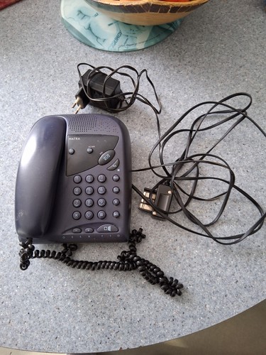 Téléphone fixe répondeur - téléphone, a