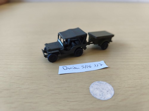 Jeep 87e avec - jeep, 1/87e