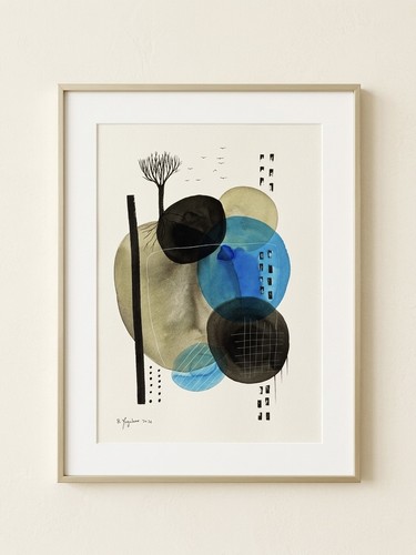 Dessin abstraite originale - abstraite,