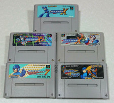 Rockman X, X2, X3, 7 Et Forte Super Famicom Mega Man Version Japonaise Testée