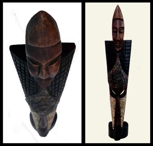 Vintage african figurine - figurine, masks