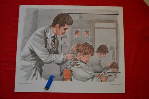 Ancienne affiche scolaire mdi - scolaire,