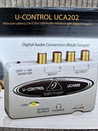 Behringer uca202 ultra low - uca202, ultra-low