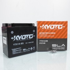 Batterie SLA Kyoto pour Moto Buell 984 Xb-9S Lightning 2002 à 2007 YTX14-BS /