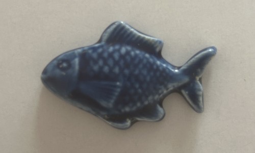 Feves poisson maurin bleu - poisson,