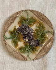 Assiette barbotine orchies - barbotine,